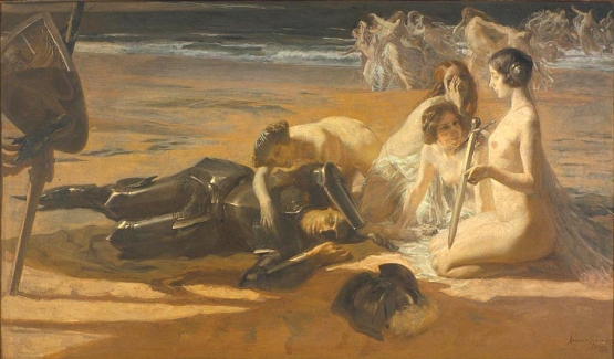 Adriano de Sousa Lopes, Les ondines, 1908 162x274cm