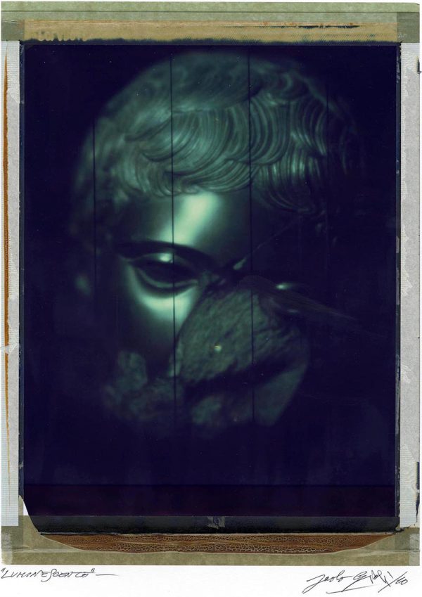 Paolo Gioli, Luminescenti, 2010, polaroid, 20x25cm